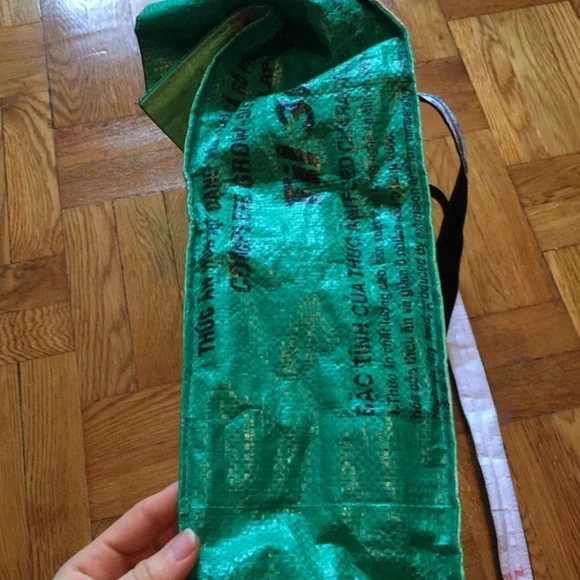 Angkor Recycled Backpack Handmade In Cambodia - Picture 4 of 6